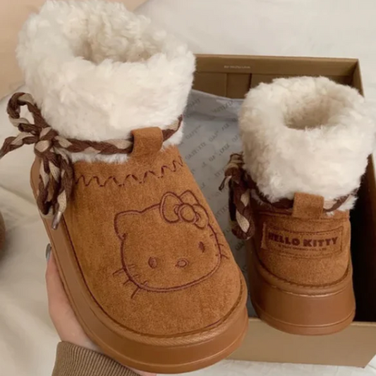 Hello Kitty Winter Snow Boots