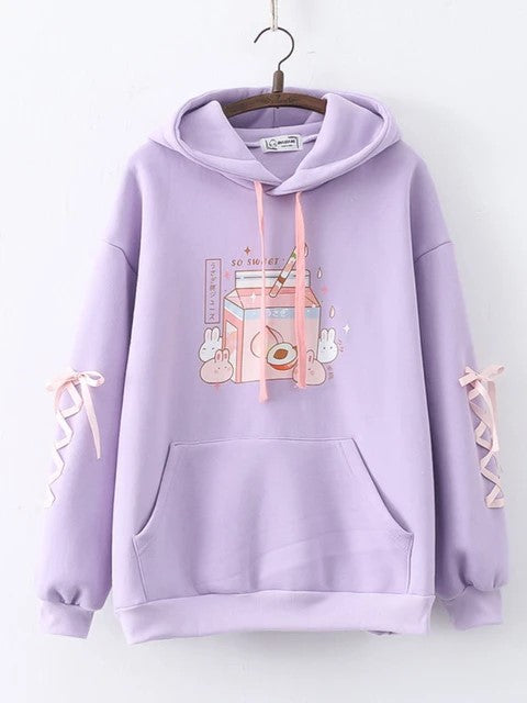 Kawaii Juice Box Hoodie