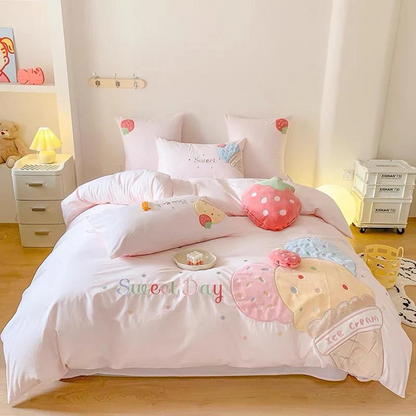 Ice Cream Sweet Bedding Set