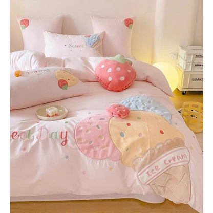 Ice Cream Sweet Bedding Set