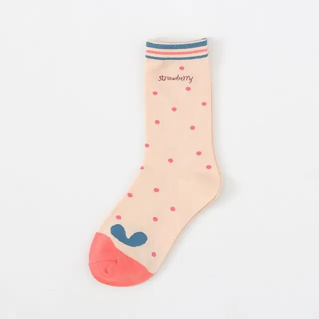 Sweet Strawberry Socks