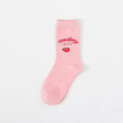 Sweet Strawberry Socks