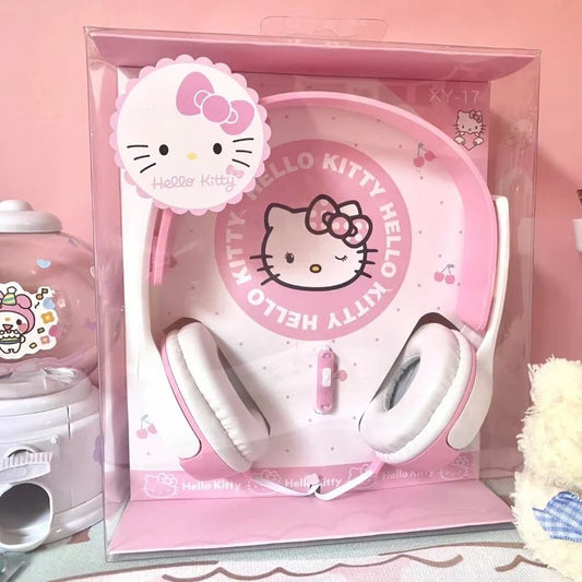 Cute Hello Kitty Headphones