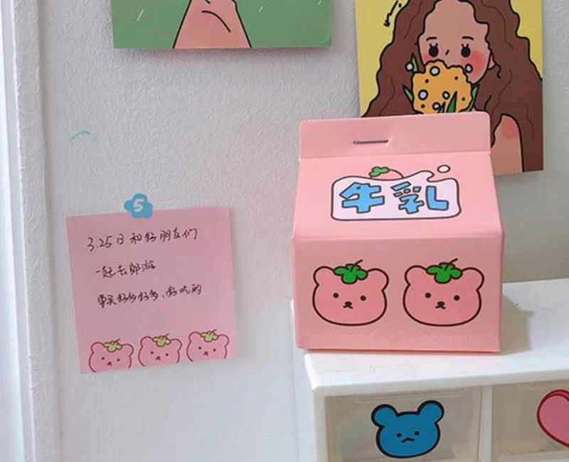 Kawaii Bear Sticky Notes