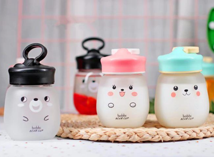 Kawaii Bear Water Bottle