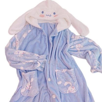 Kawaii Cinnamoroll  Winter Pajamas Dress