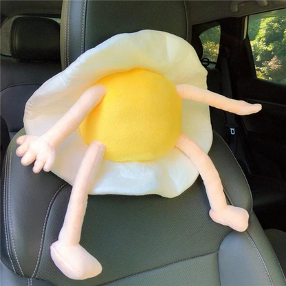 Kawaii Egg Headrest And Shoulder Pad