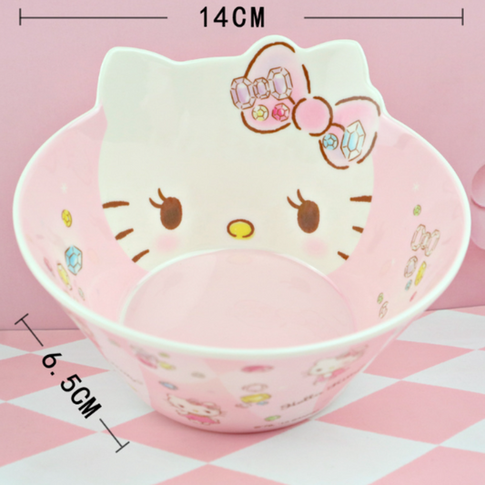 Kawaii Hello Kitty Bowl