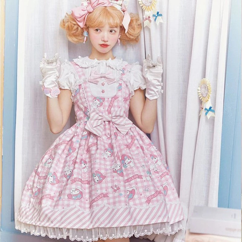 My Melody And Cinnamoroll Dress