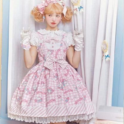 My Melody And Cinnamoroll Dress