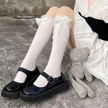 Lolita Socks With Bow