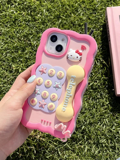 Lovely hello Kitty Phone Case For iPhone