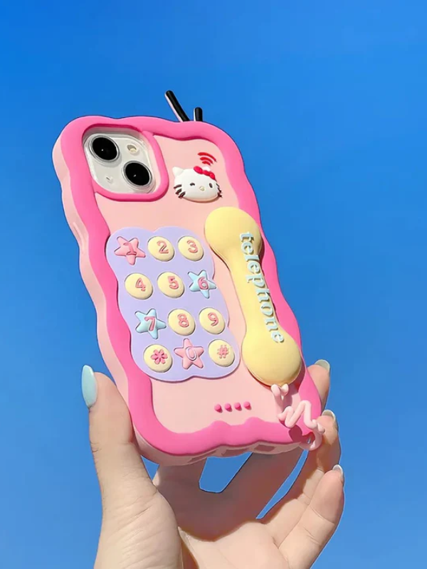 Lovely hello Kitty Phone Case For iPhone