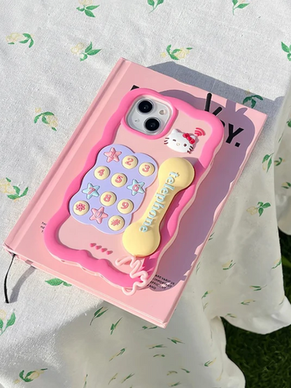 Lovely hello Kitty Phone Case For iPhone