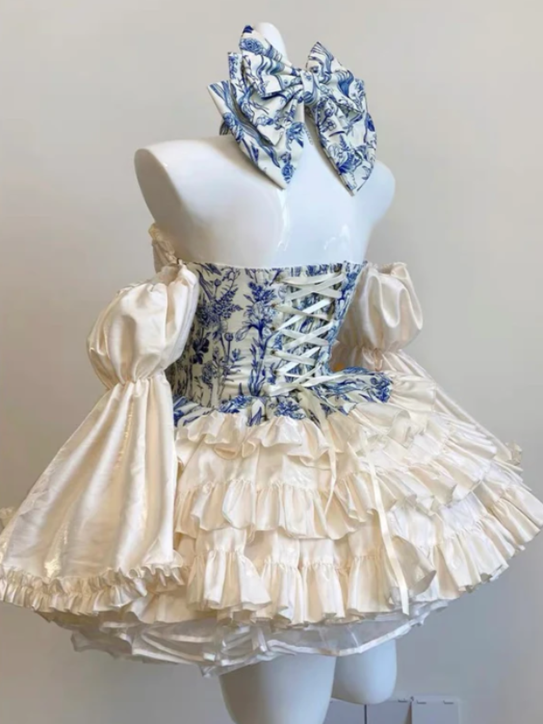 Marie Antoinette Style Short Dress