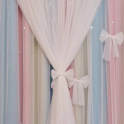 Kawaii Rainbow Curtain