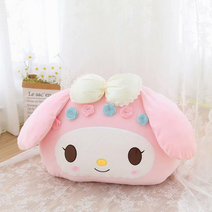 My Melody Fluffy Pillow and Blanket