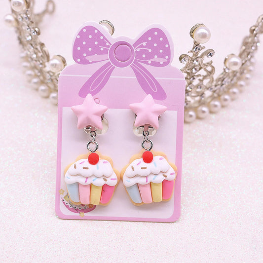 Cute Cupcake Earring