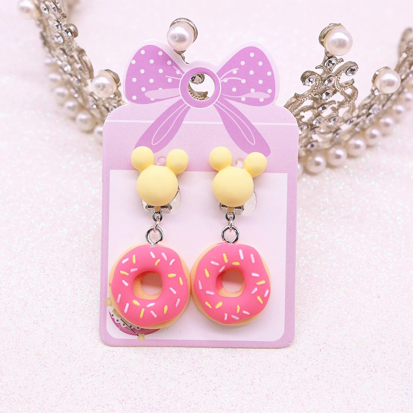 Cute Donut Earring