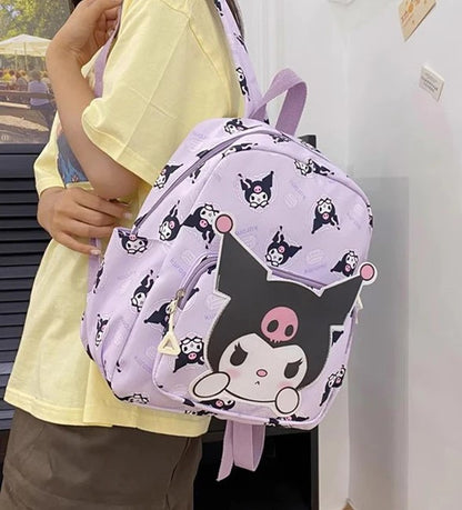 kuromi Cute Cartoon Backpack