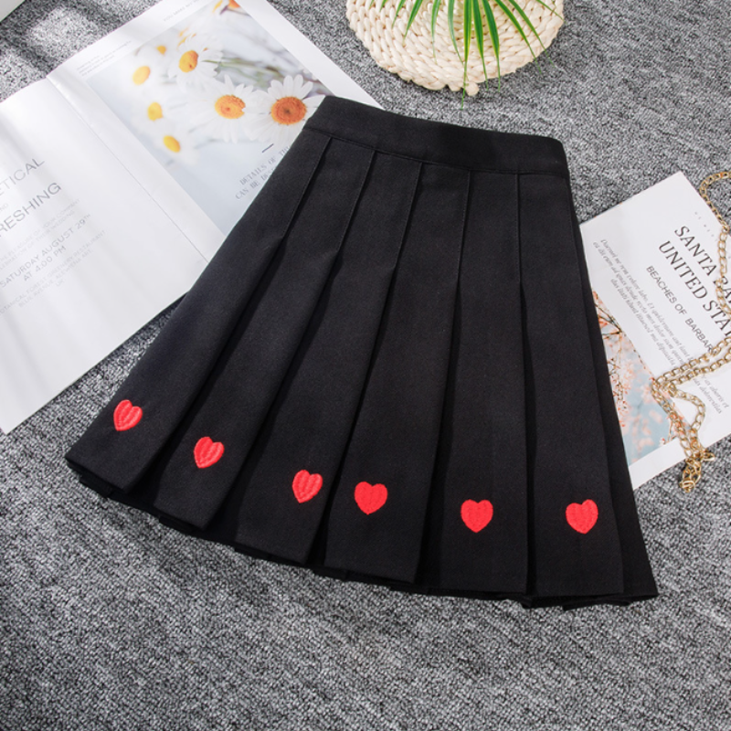 Pleated Love Skirt