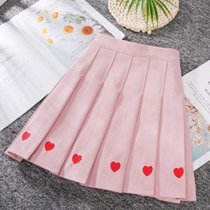 Pleated Love Skirt