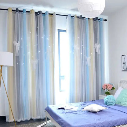 Kawaii Rainbow Curtain