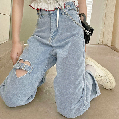 Romantic Jeans Pants