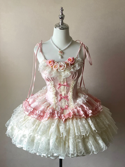 Romantic Rose Rococo Dress