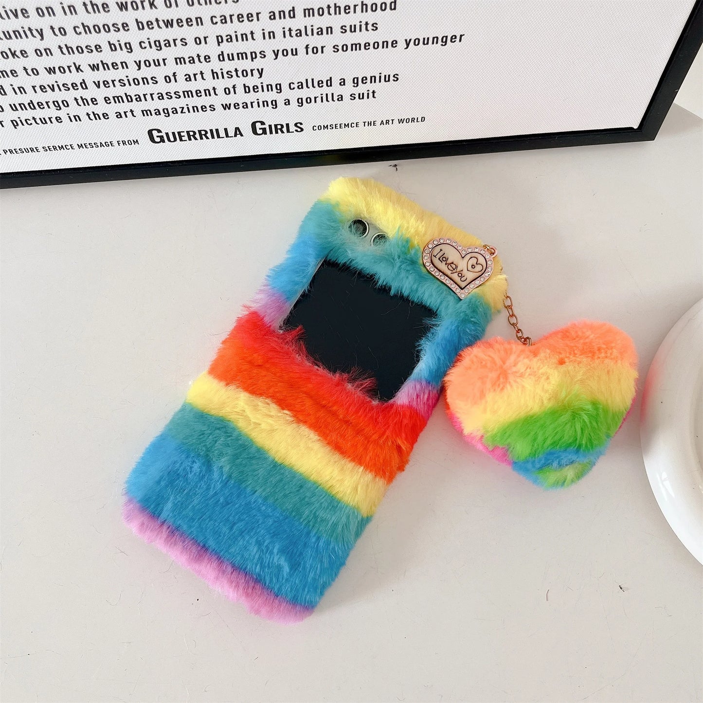 Rainbow Heart Phone Case