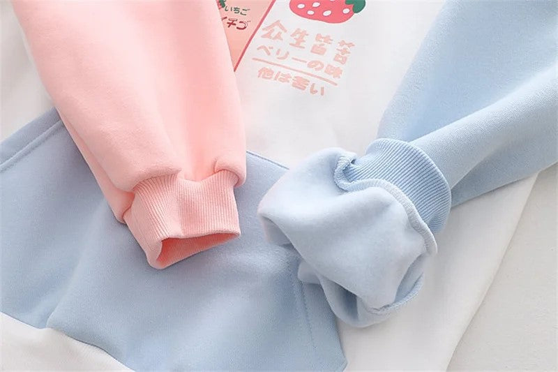 Kawaii Strawberry Hoodie