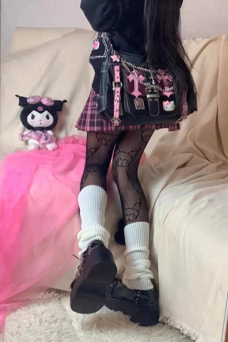 Gothic Hello Kitty Shoulder Bag