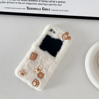 Fluffy Plush Phone Case For Samsung