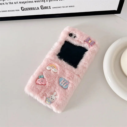 Fluffy Plush Phone Case For Samsung