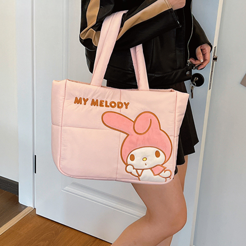 Sanrio Down-filled Fabric Shoulder bag