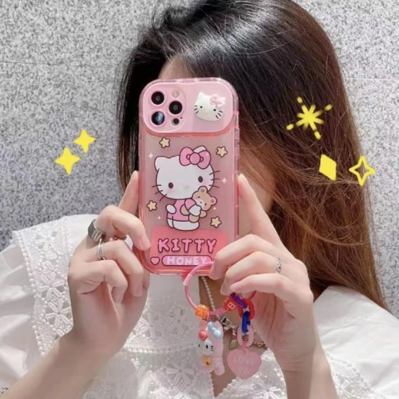 Sanrio Phone Case With Pendant