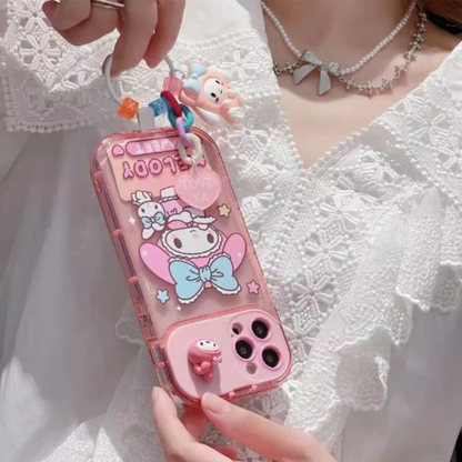 Sanrio Phone Case With Pendant