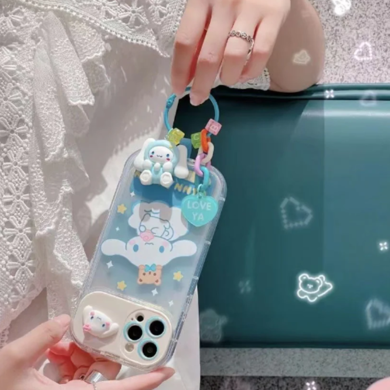 Sanrio Phone Case With Pendant