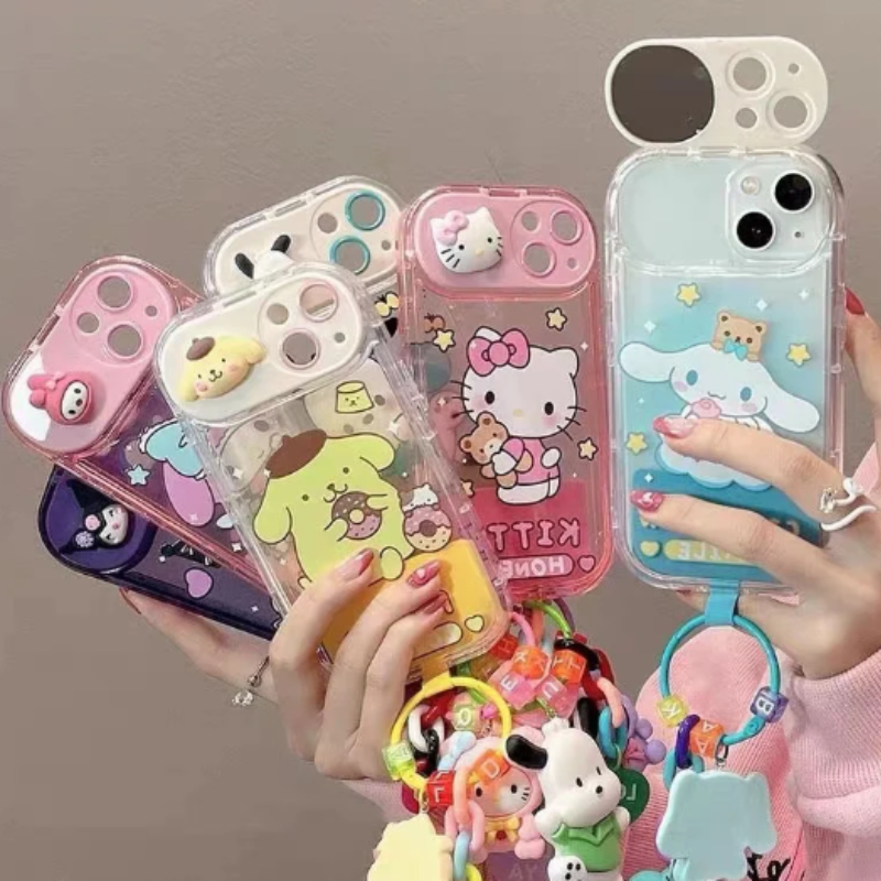 Sanrio Phone Case With Pendant