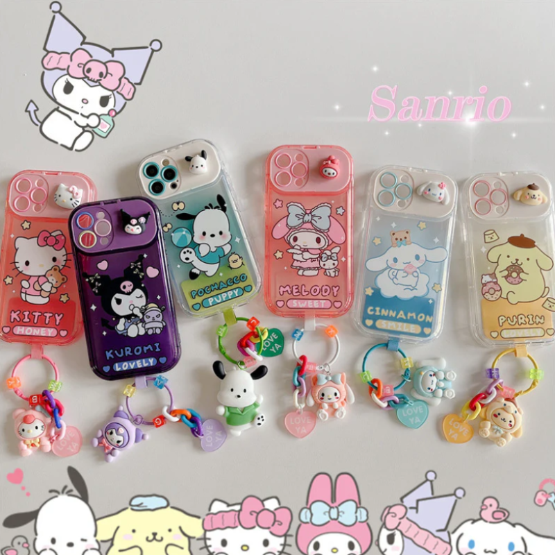 Sanrio Phone Case With Pendant