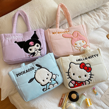 Sanrio Down-filled Fabric Shoulder bag