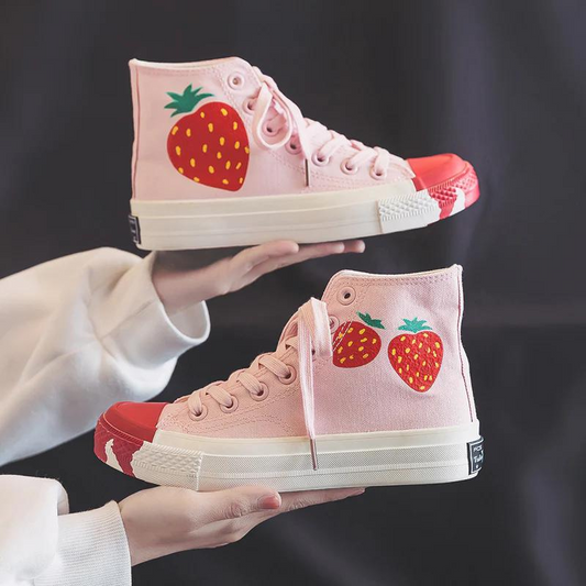 Strawberry Canvas Sneaker