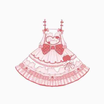 Strawberry Cake Lolita Set