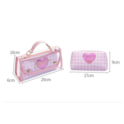 Sweet Heart Pencil Case