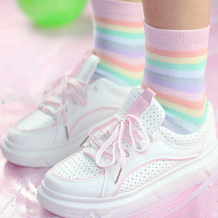 Pastel Colored Socks