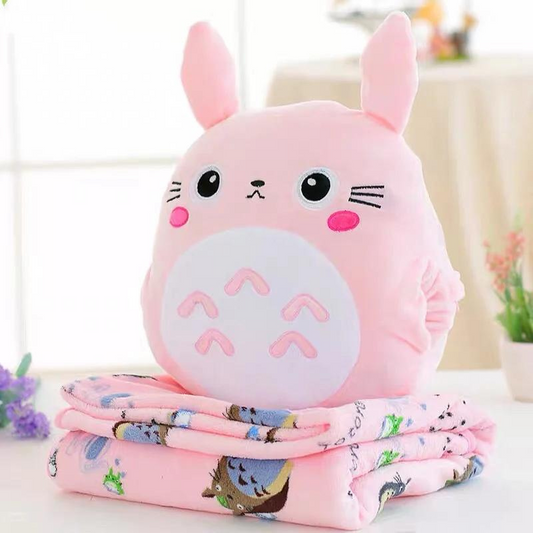 Totoro Cushion And Blanket