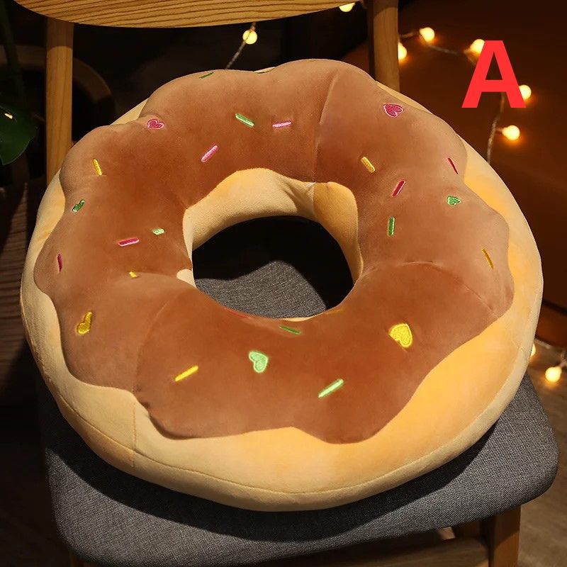 Soft Donut Shaped Pillow