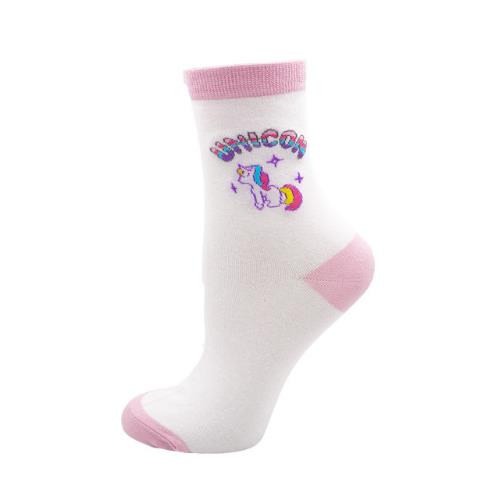 Kawaii Sweet Milk Strawberry Socks