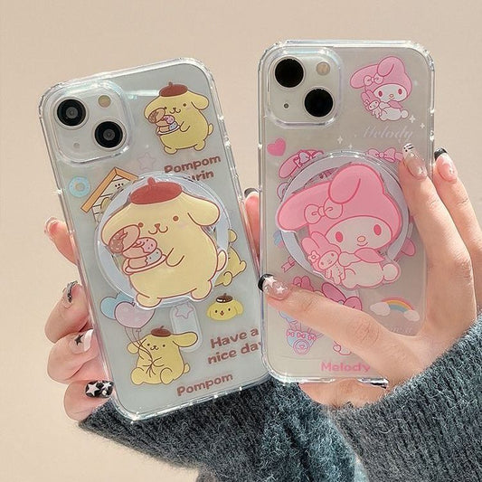 Sanrio Magsafe Phone Case With Magnetic Holder