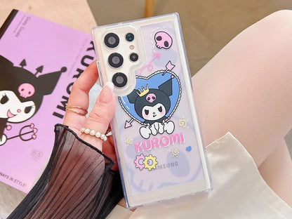 Kuromi Transparent Phone Case For Samsung